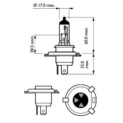 PHILIPS 12342LLECOS2