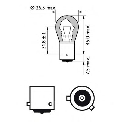 PHILIPS 12496SVB2